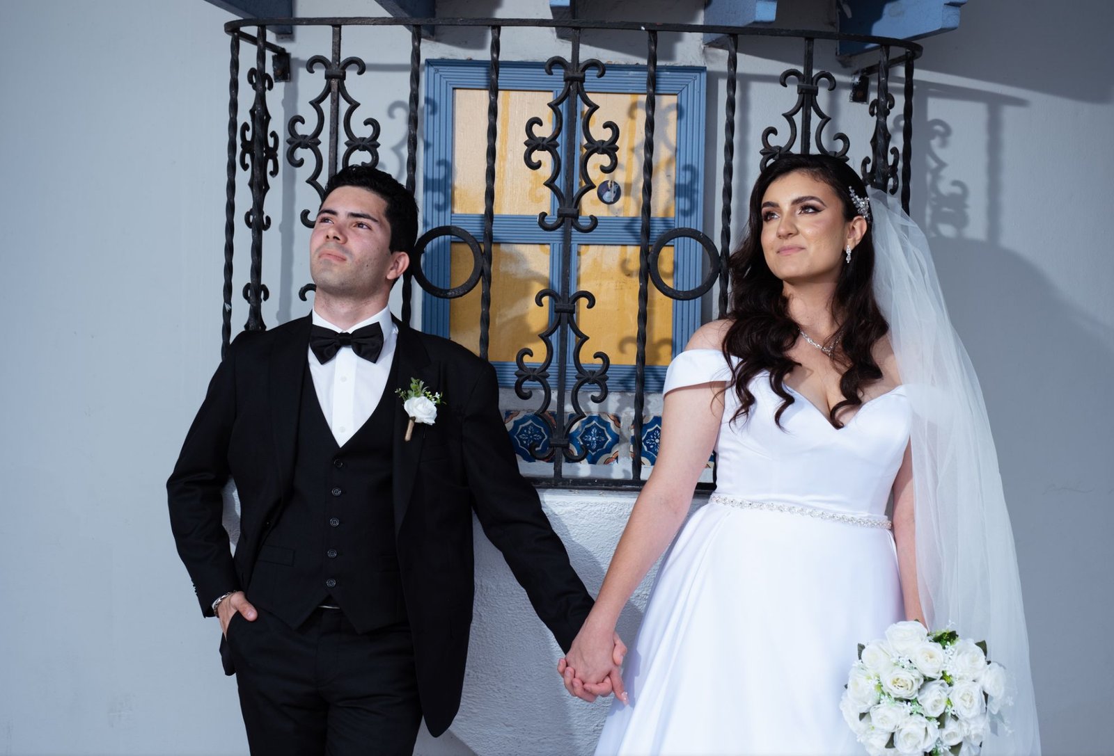 Momentos juntos de David y Rebecca